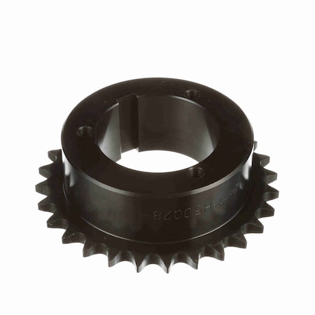 Browning Steel Bushed Bore Roller Chain Sprocket, H50Q28 H50Q28